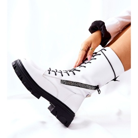 Glany Stövlar Sergio Leone TR747 Vit 2