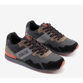 Svart Big Star Acosta sportskor för män 1