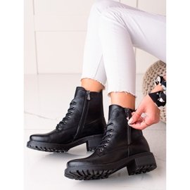 W. Potocki Klassiska snörningskläder med Potocki svart 1