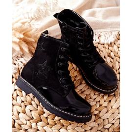 Vinceza Svarta Gander barnkängor 2