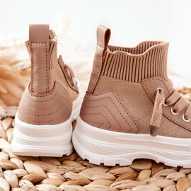 FR1 Beige Callobe -sneakers för barn 1