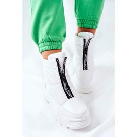 Vinceza Trappers stövlar för kvinnor Vit Echowen 1