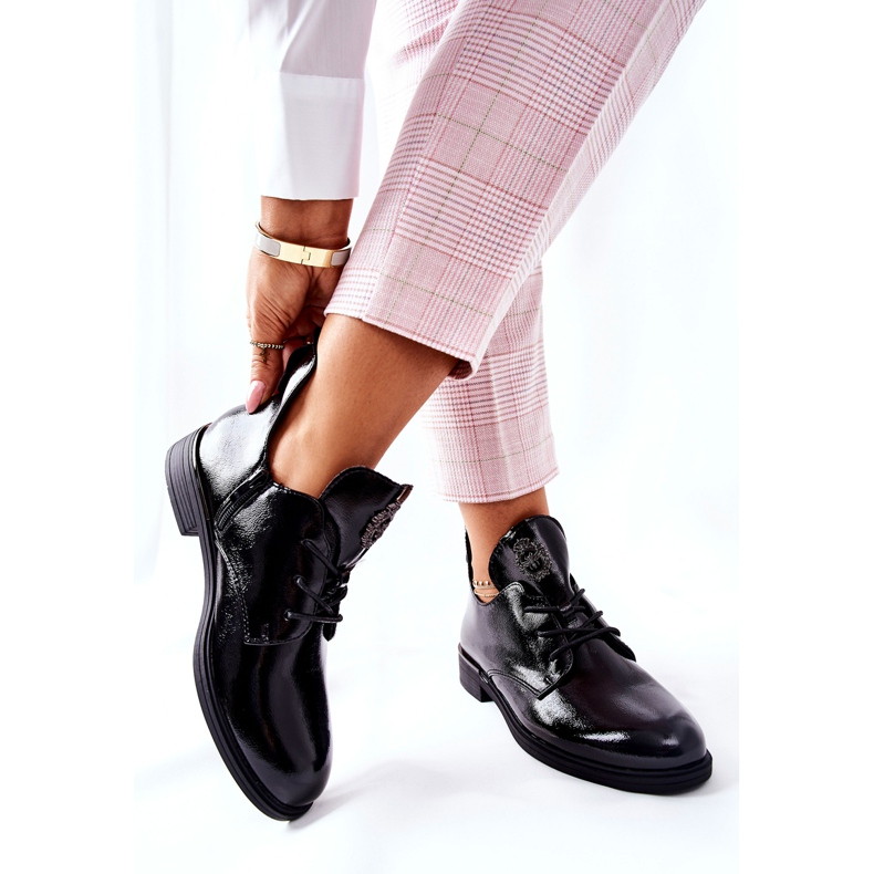 Lackerade skor Sergio Leone Warmed PB262 Svart 2