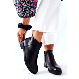 Flat Warm Boots Sergio Leone BT511 Svart 1