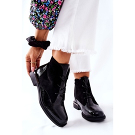 Mocka Warm Boots Sergio Leone BT401 Svart 1