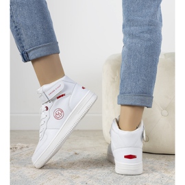 Cross Jeans Madrid vita sneakers för kvinnor 2