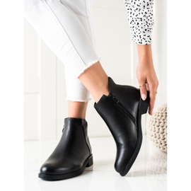 Klassiska isolerade stövlar från Sergio Leone svart 1