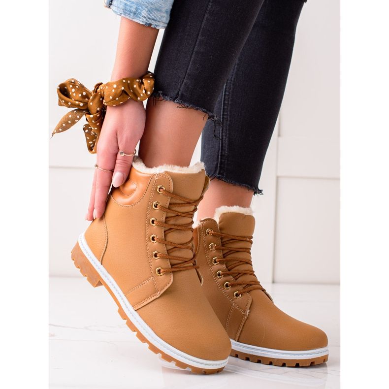 TRENDI Kamelfällare med uppvärmning brun 1