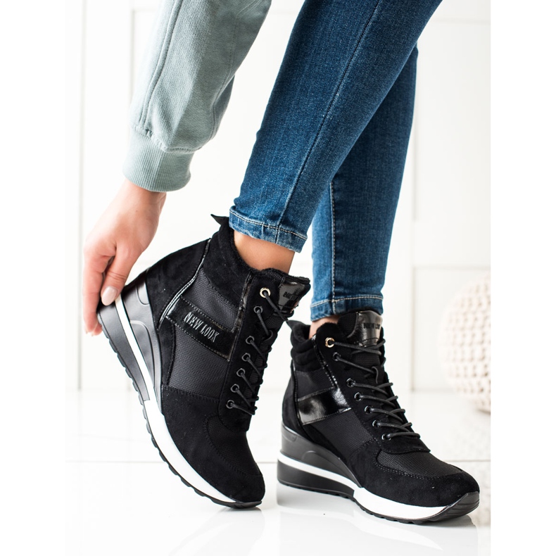 W. Potocki Sneakers på Wedge Potocki svart 1