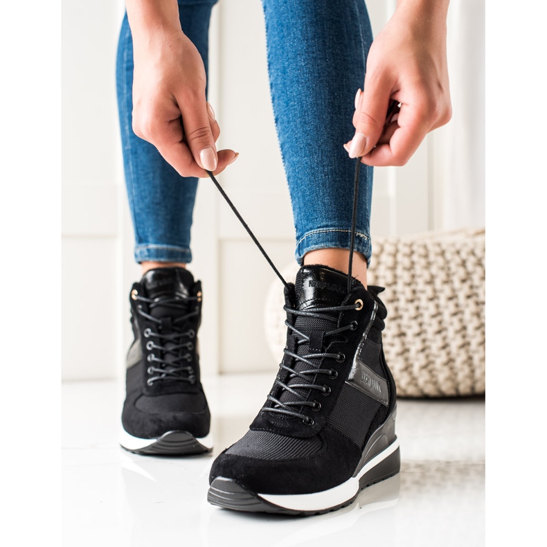 W. Potocki Sneakers på Wedge Potocki svart 2