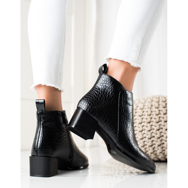 Filippo Casual högklackade stövlar svart 1