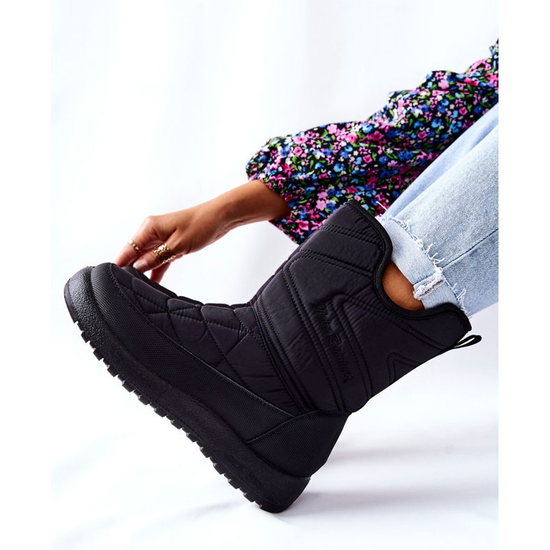 PE1 Winessa High Black Warmed Snow Boots svart 2