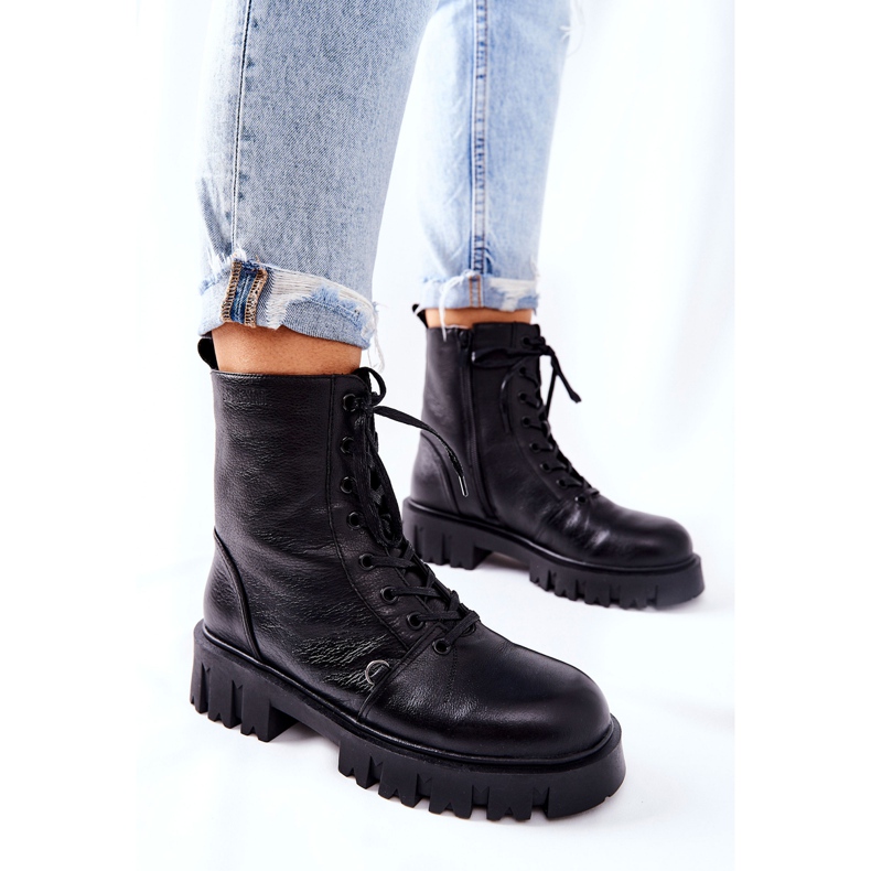 Lädervarma arbetare med en Kidney Big Star II274430 Svart 1