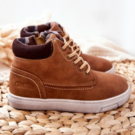 Barnisolerade sportskor Big Star BB374131BS Camel brun 1