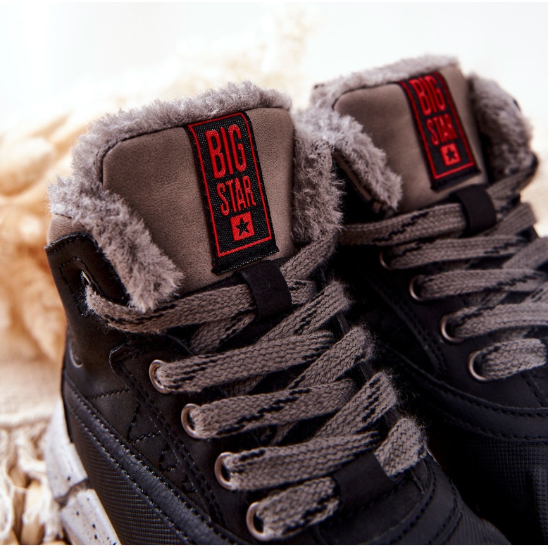 Barnisolerade stövlar Big Star II374074 Svart 2