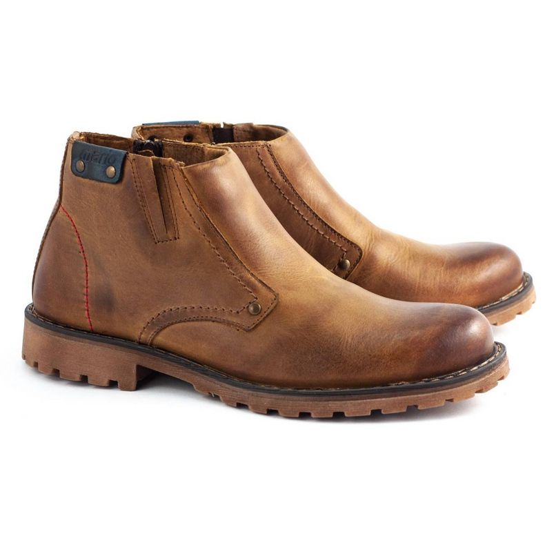 Olivier Herrskor 815 röda brun 2