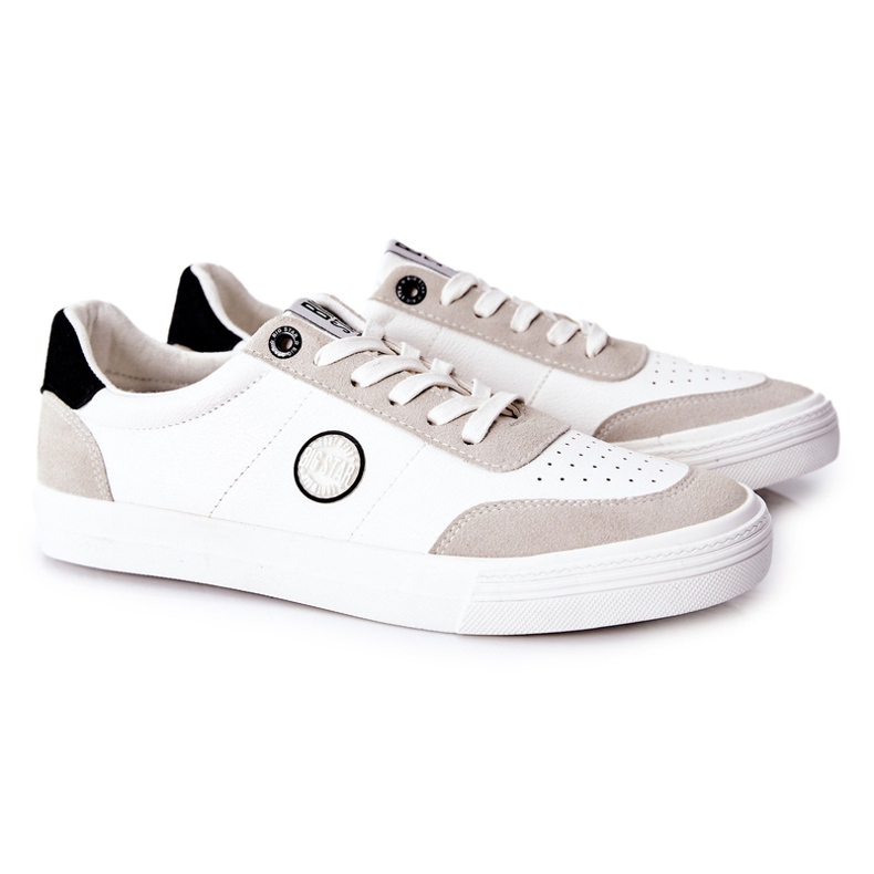 Herrskor Sneakers Big Star II174009 Vit-Beige 1
