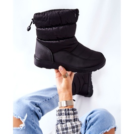 Vinceza Cathy's Black High Slip-On Snow Boots svart 1