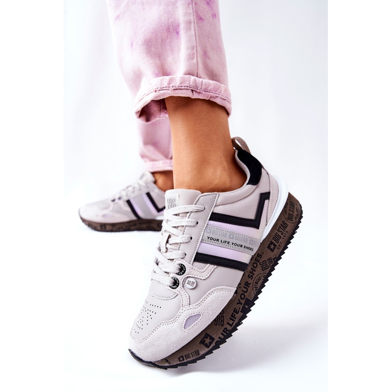 Kvinnors sportskor Big Star II274297 Grå 2