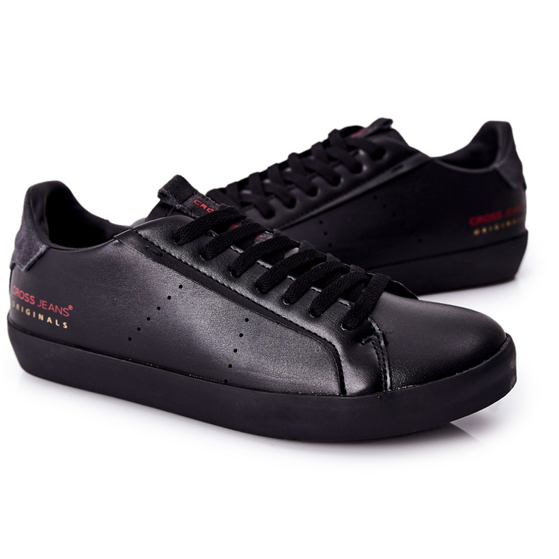 Herr Sneakers Cross Jeans Svart II1R4013C 2