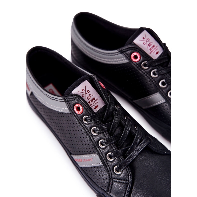 Herr Sneakers Cross Jeans II1R4004C Svart 2