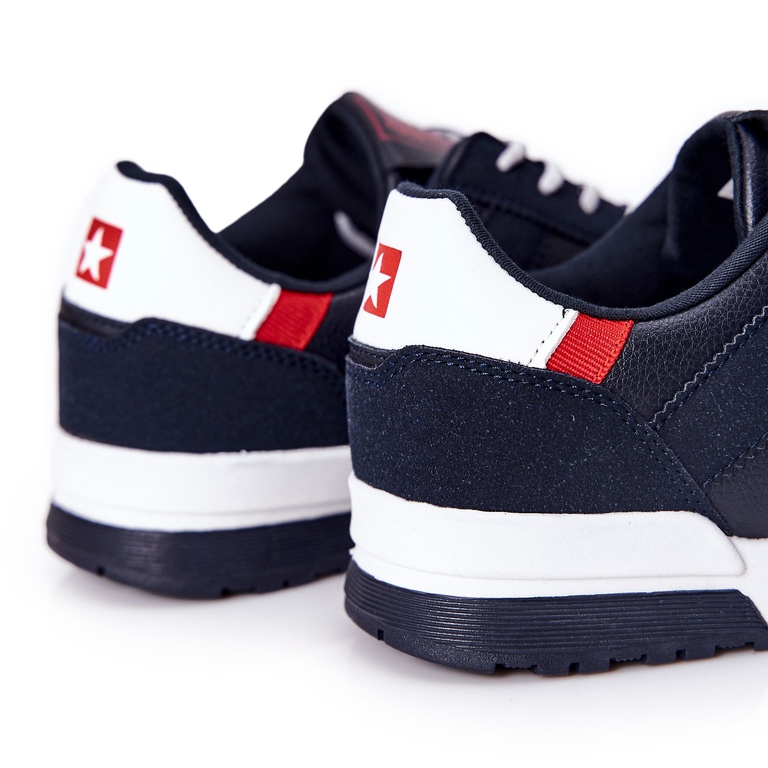 Sportskor Herr Memory Foam Big Star Marinblå II174083 2