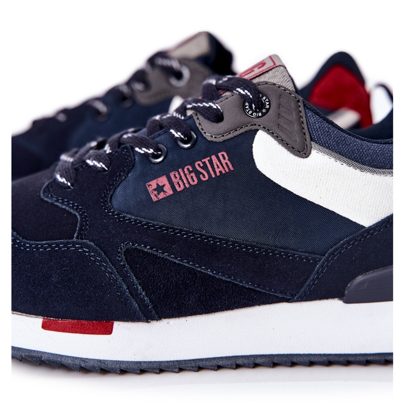 Herrskor Sportskor Big Star II174190 Marinblå 1