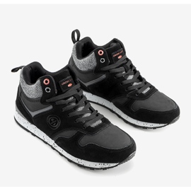 Svarta sneakers för män Cross Jeans Merle grå 1