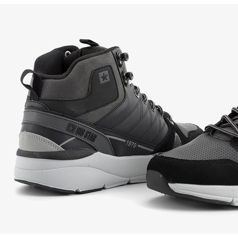 Svarta Big Star sneakers för män 1