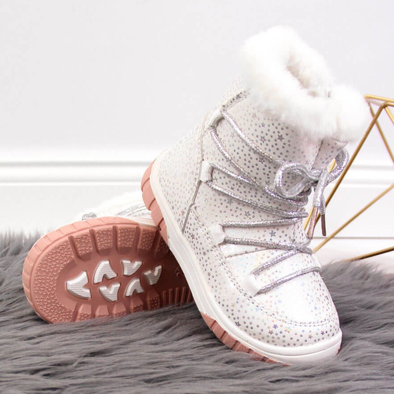 Isolerade stövlar Jr EVE325C vit 2