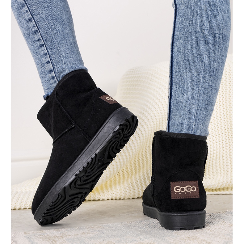 BM Svarta damsnöskor från Nanna 2