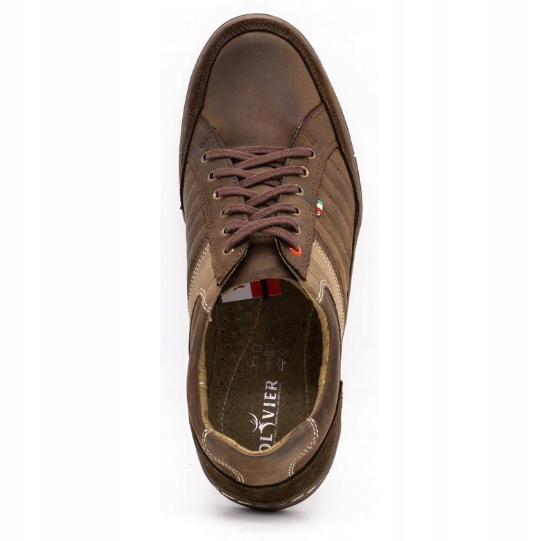 Olivier läder herrskor 236GT brun 7