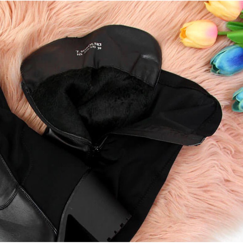 Varma stövlar med stretch T.Sokolski W SCA146 svart 1