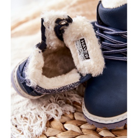 PH1 Barnens varma fällare med päls Marinblå Estee 1