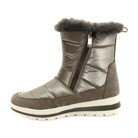 Snow boots membran Caprice 26425-27 345 Taupe Comb beige 1