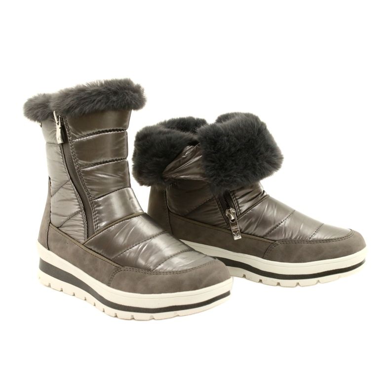 Snow boots membran Caprice 26425-27 345 Taupe Comb beige 4