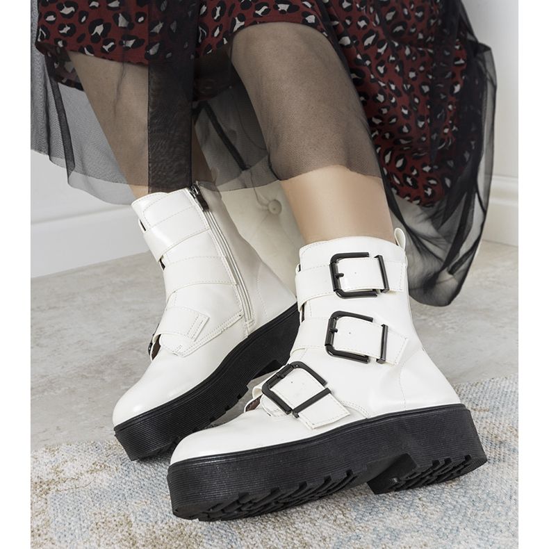 Austin vita fotkängor 1