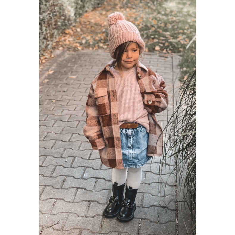 FR1 Barnstövlar Warm Black Hinea Chain svart 2