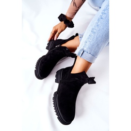 POTOCKI Svarta Corano -stövlar med dragkedja 1