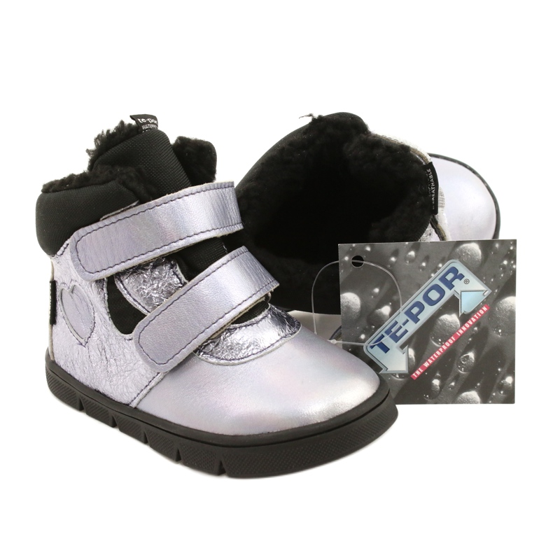 Tjejernas stövlar med membran te-por mazurek 1360 lila violett 1