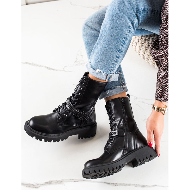 Seastar Höga arbetare svart 2