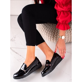 Filippo Bekväma läderskor svart 1