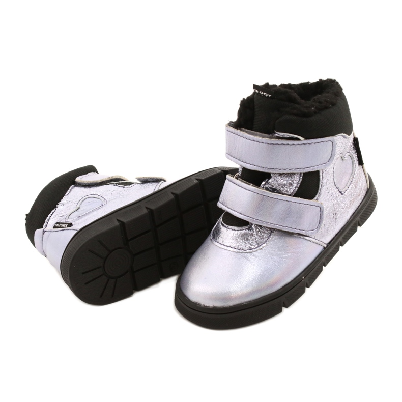 Tjejernas stövlar med membran te-por mazurek 1360 lila violett 4