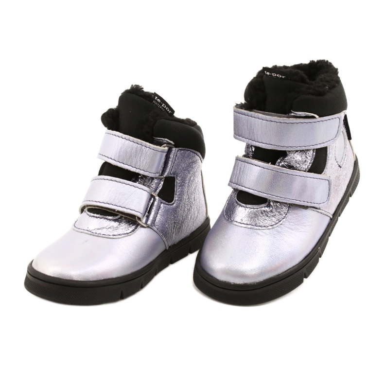 Tjejernas stövlar med membran te-por mazurek 1360 lila violett 3