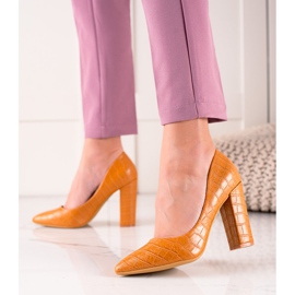 Sweet Shoes Dampumps Ly9182c orange 2