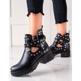 Bestelle Trendiga arbetare med strass svart 1