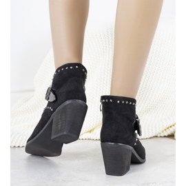 Svarta Hughes cowboystövlar 2