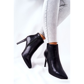 Damskor på högklackat Sergio Leone BT501 svart 2