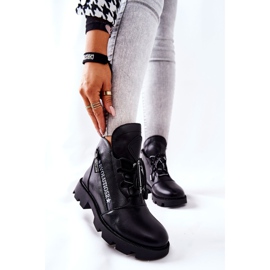 Stövlar uppvärmda med päls Sergio Leone Black TR740 svart 1