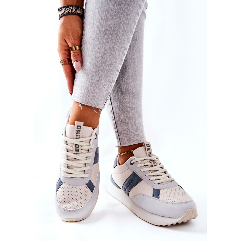 Sportskor Memory Foam Big Star II274397 Gråblå 1